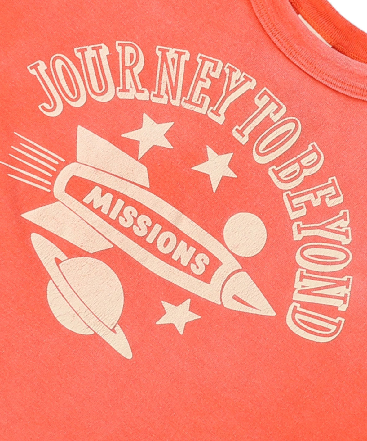 Vintage Cotton Jersey Rocket Tee(LADIES)