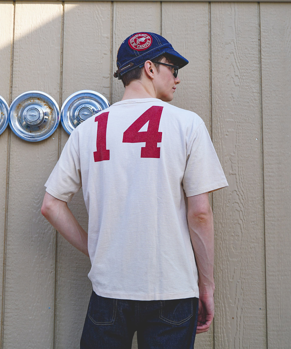 Vintage Cotton Jersey 14 Tee(MENS)