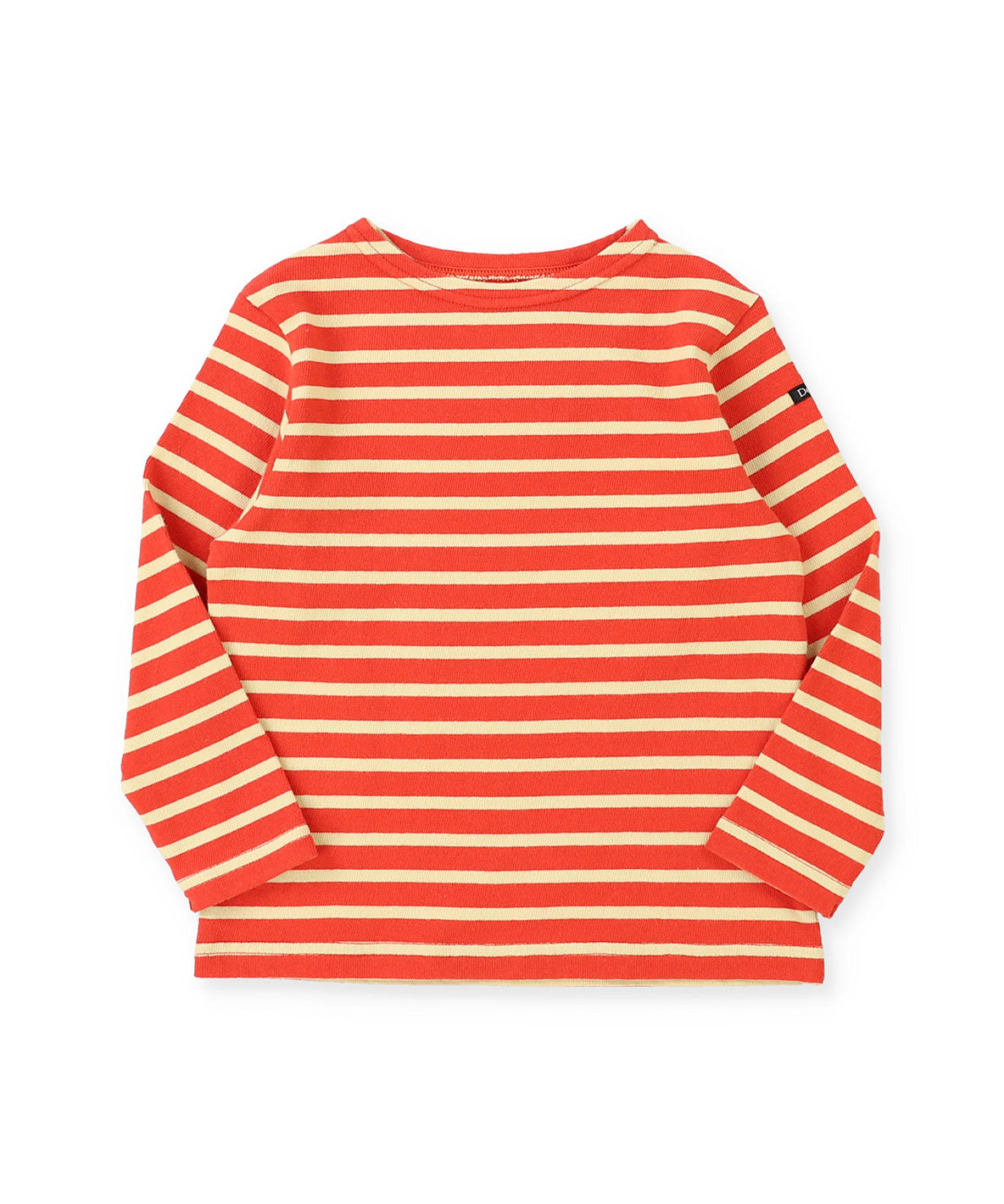 Striped Cotton Jersey Boat-neck Long Sleeve Tee – FITH ONLINE STORE