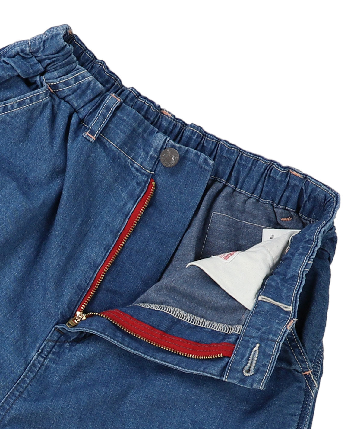 Denim Switched Design Pants(LADIES)