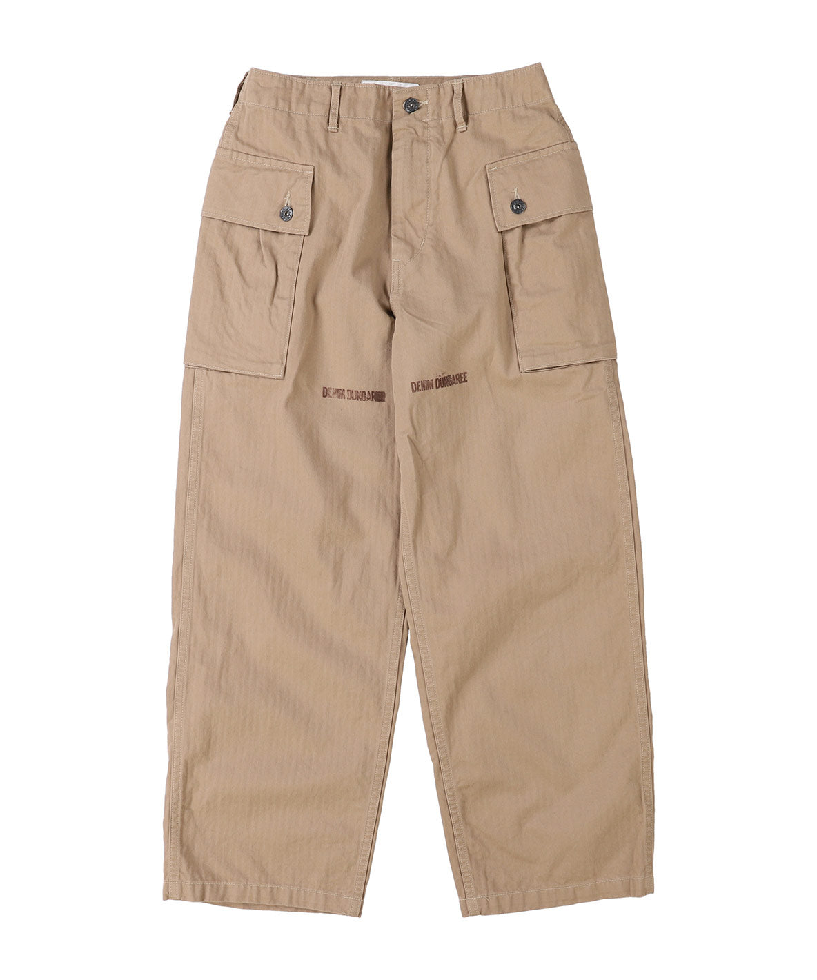 Herringbone Parachute Pants(LADIES)