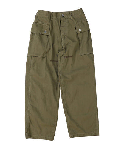 Herringbone Parachute Pants(LADIES)