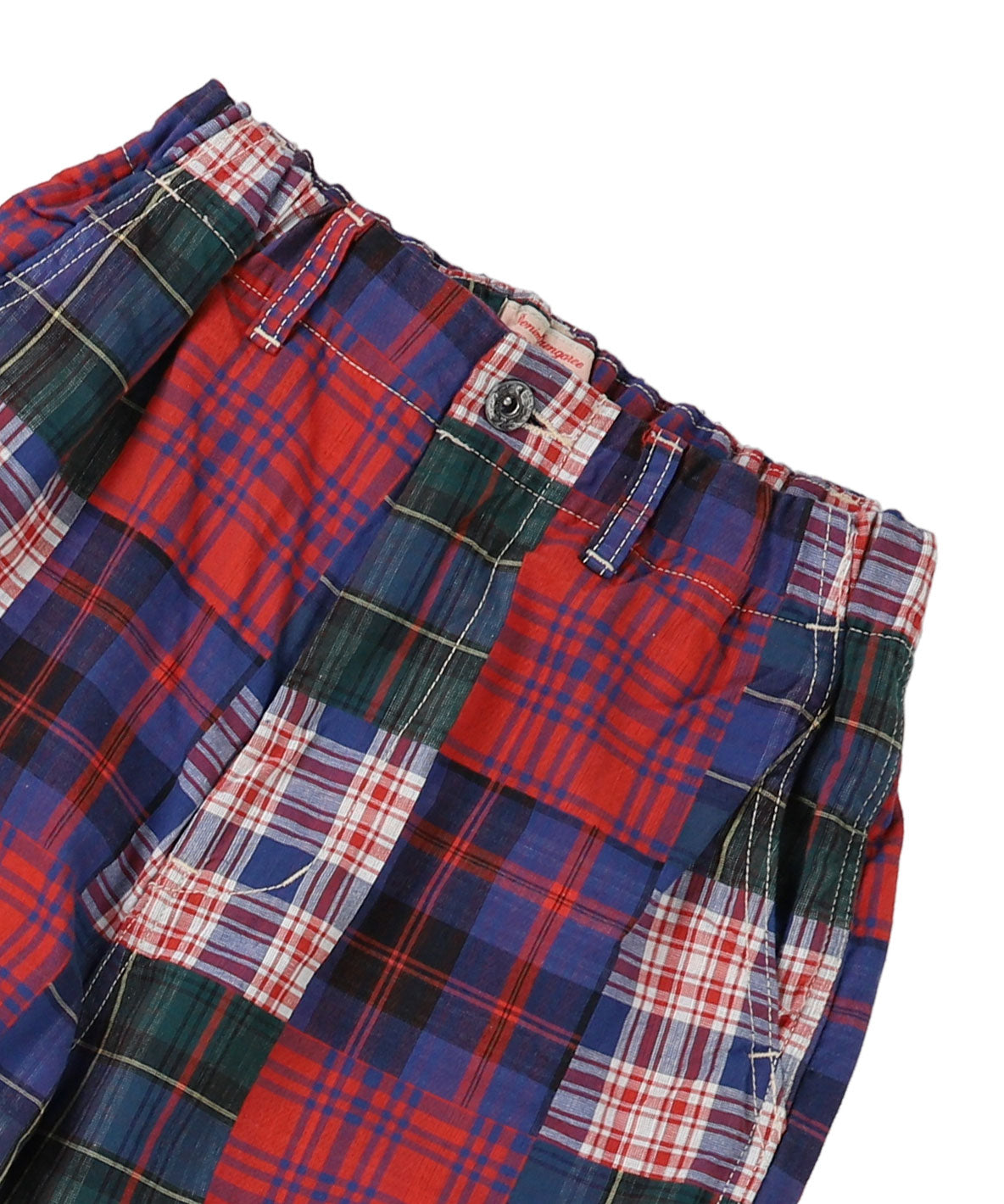 Double Cloth Patchwork Pants(LADIES)