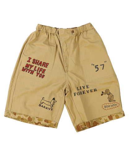 Backsatin Reversible Shorts(LADIES)