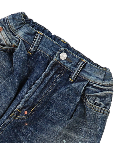 Airy Denim Ink 5P Long Pants