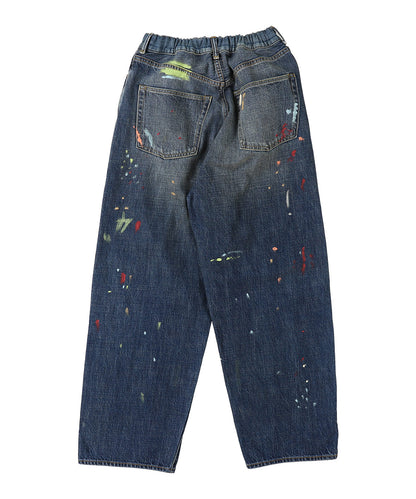 Airy Denim Ink 5P Long Pants(LADIES)
