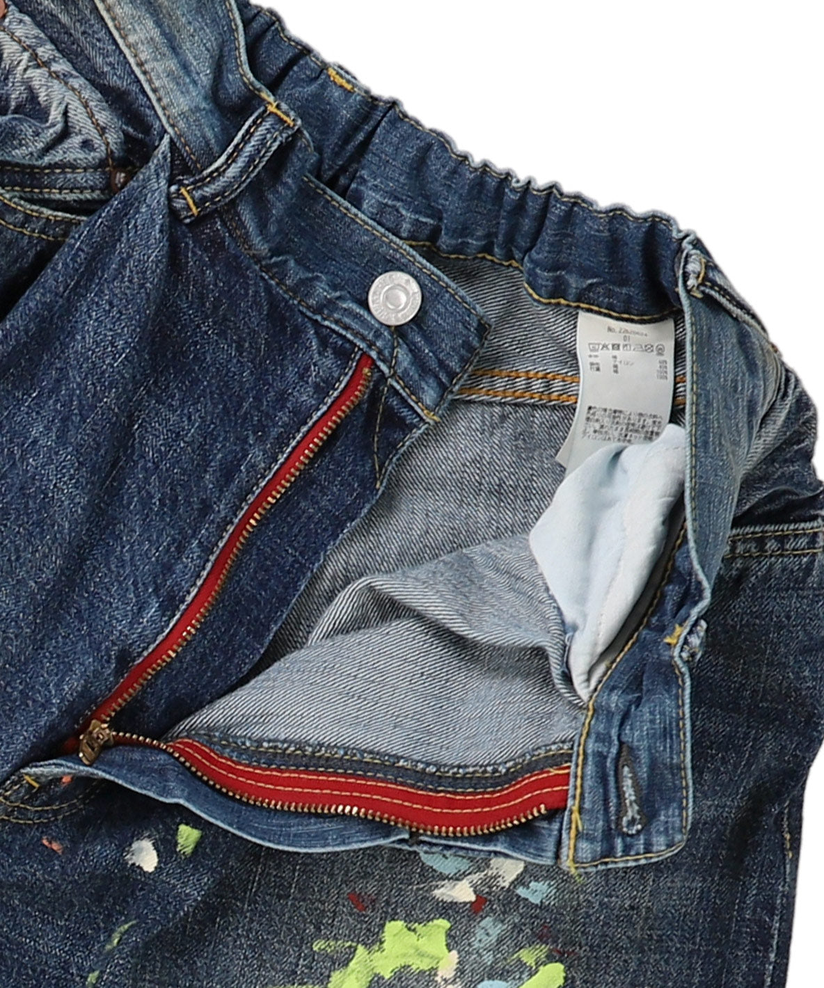 Airy Denim Ink 5P Long Pants(LADIES)