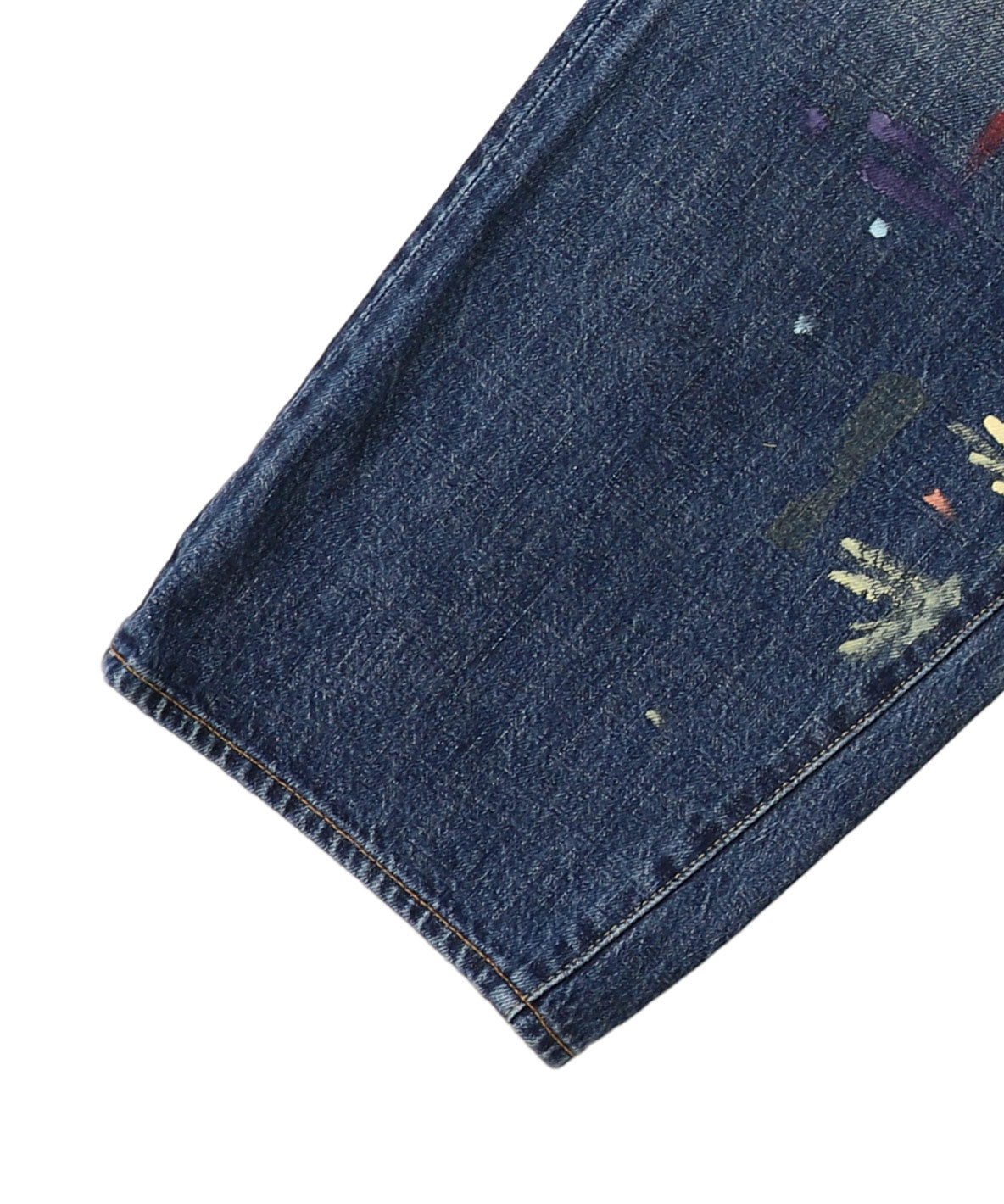 Airy Denim Ink 5P Long Pants(LADIES)