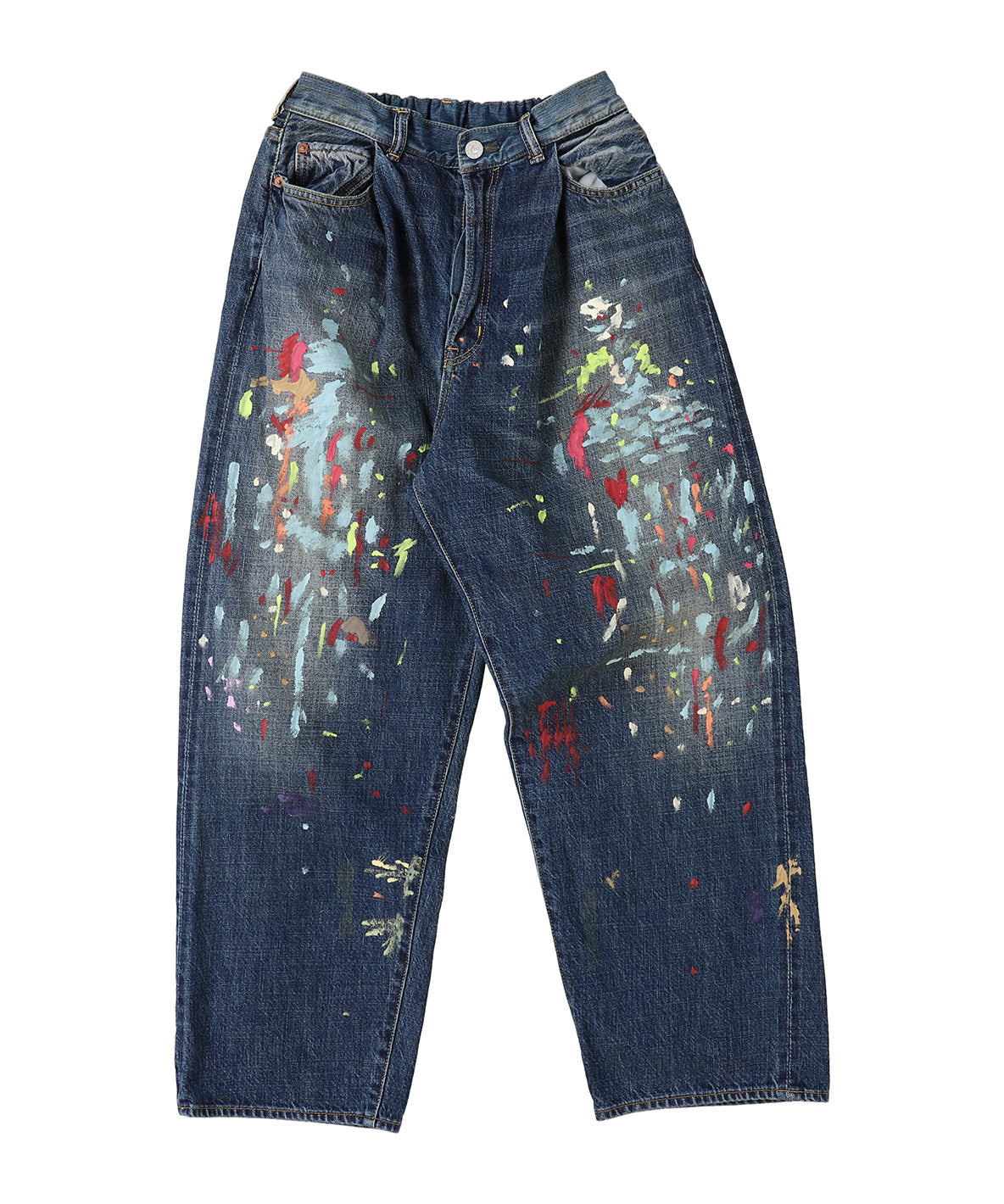 Airy Denim Ink 5P Long Pants(LADIES)