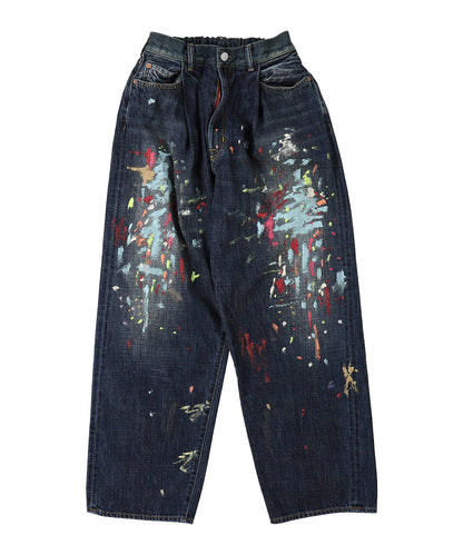 Airy Denim Ink 5P Long Pants(LADIES)
