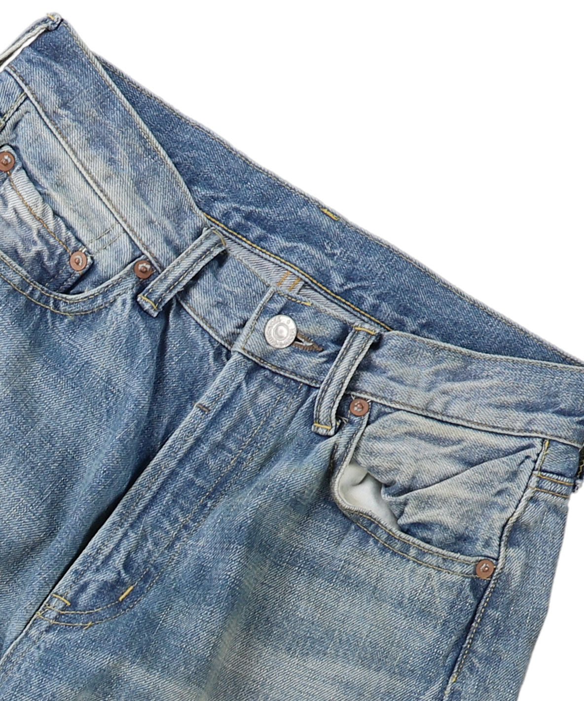 12oz HOME MADE Denim Remake Long Pants(LADIES)