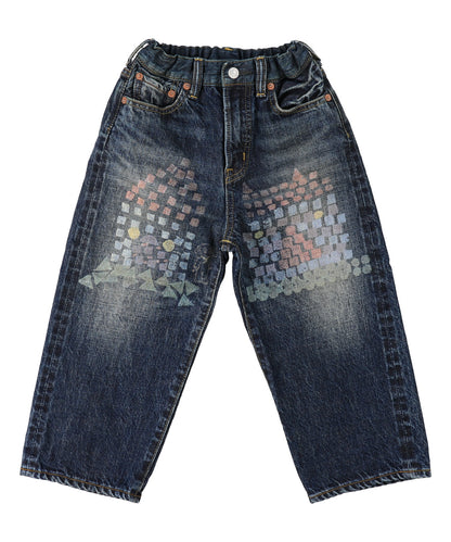 12oz HOME MADE Denim Printed Long Pants