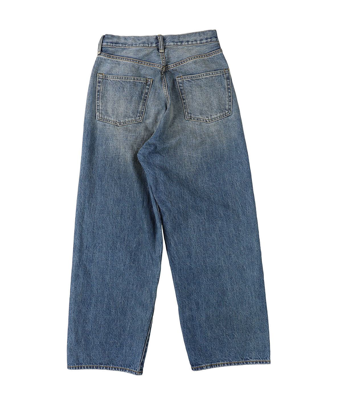 12oz HOME MADE Denim Printed Long Pants(LADIES)