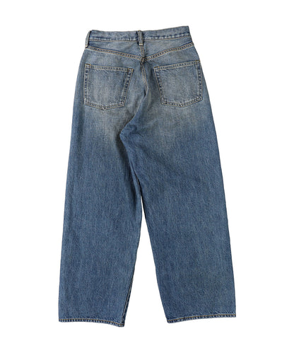 12oz HOME MADE Denim Printed Long Pants(LADIES)