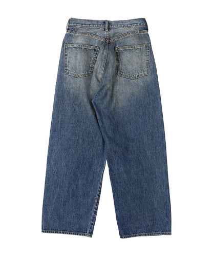 12oz HOME MADE Denim Embroidered Long Pants(LADIES)