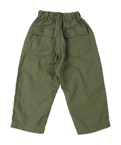 Military Backsatin Scribble Pants
