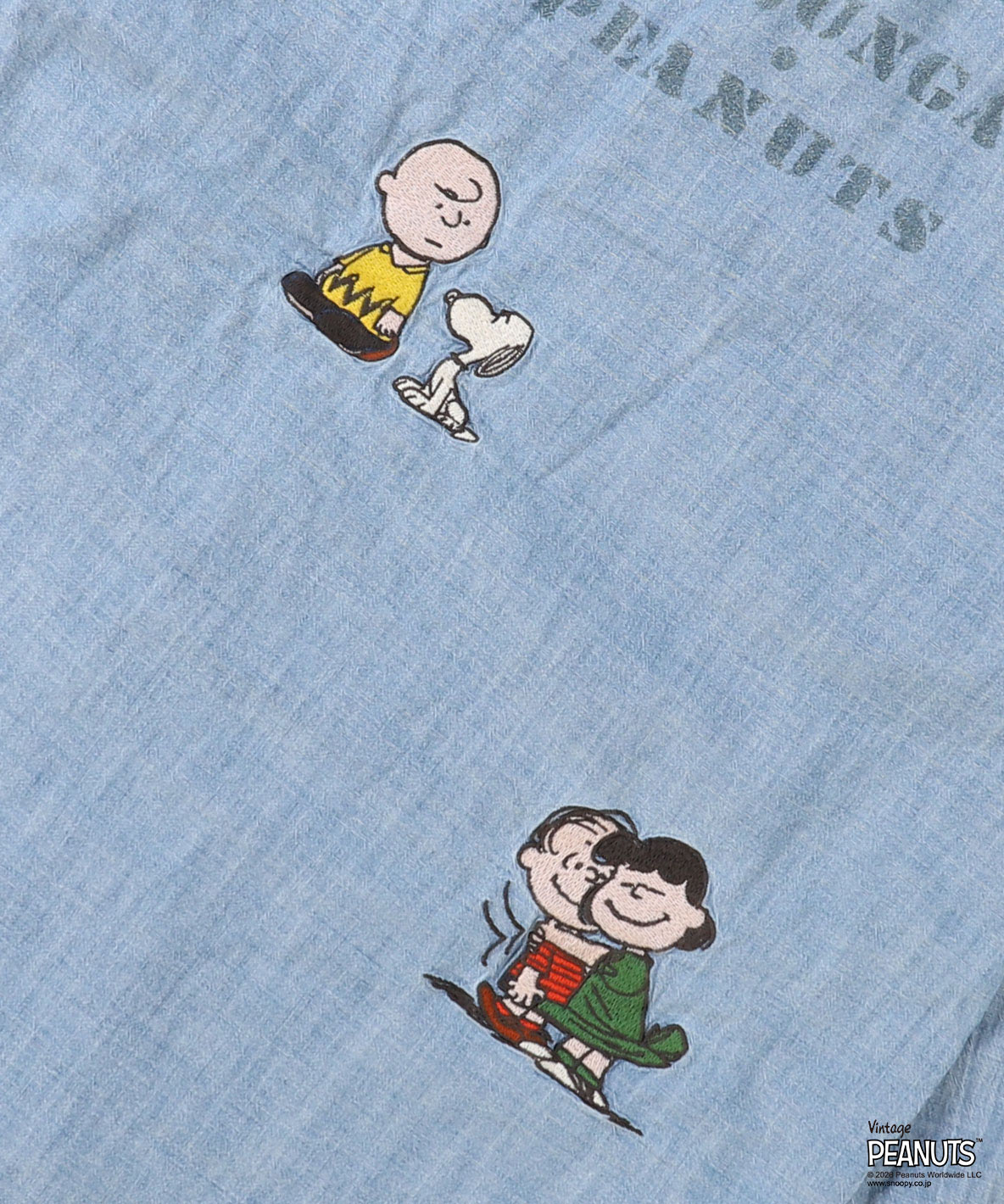 Dungaree SNOOPY Shirt(LADIES)