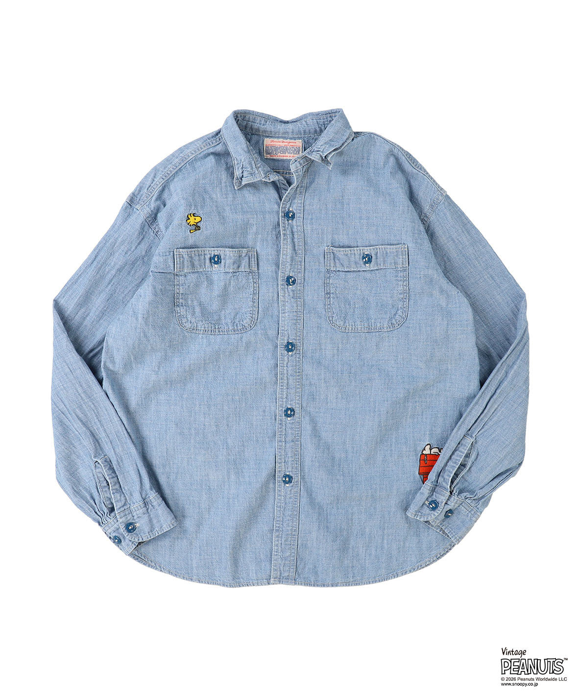 Dungaree SNOOPY Shirt(LADIES)