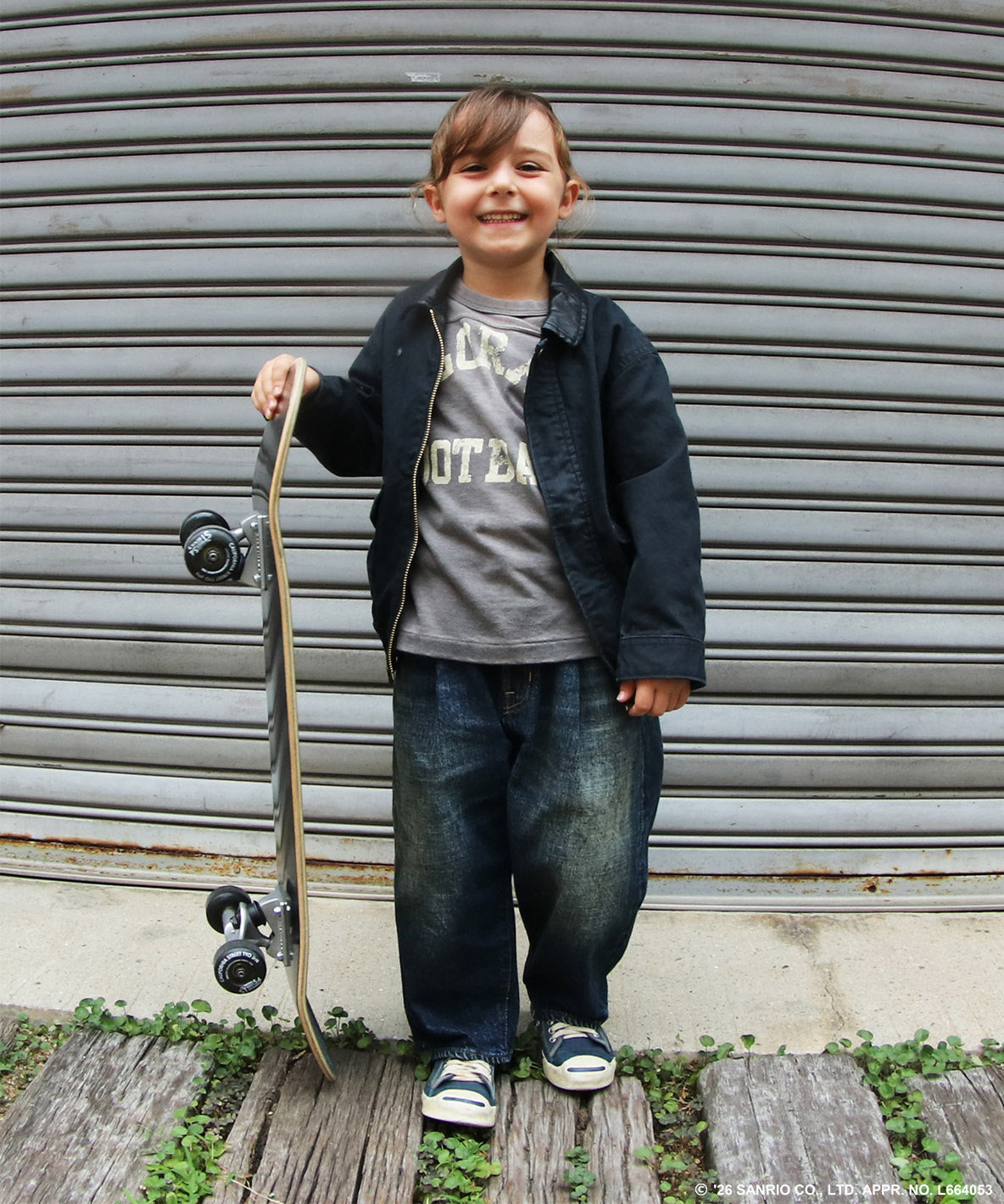 Sanrio Characters Sticker Printed Jacket