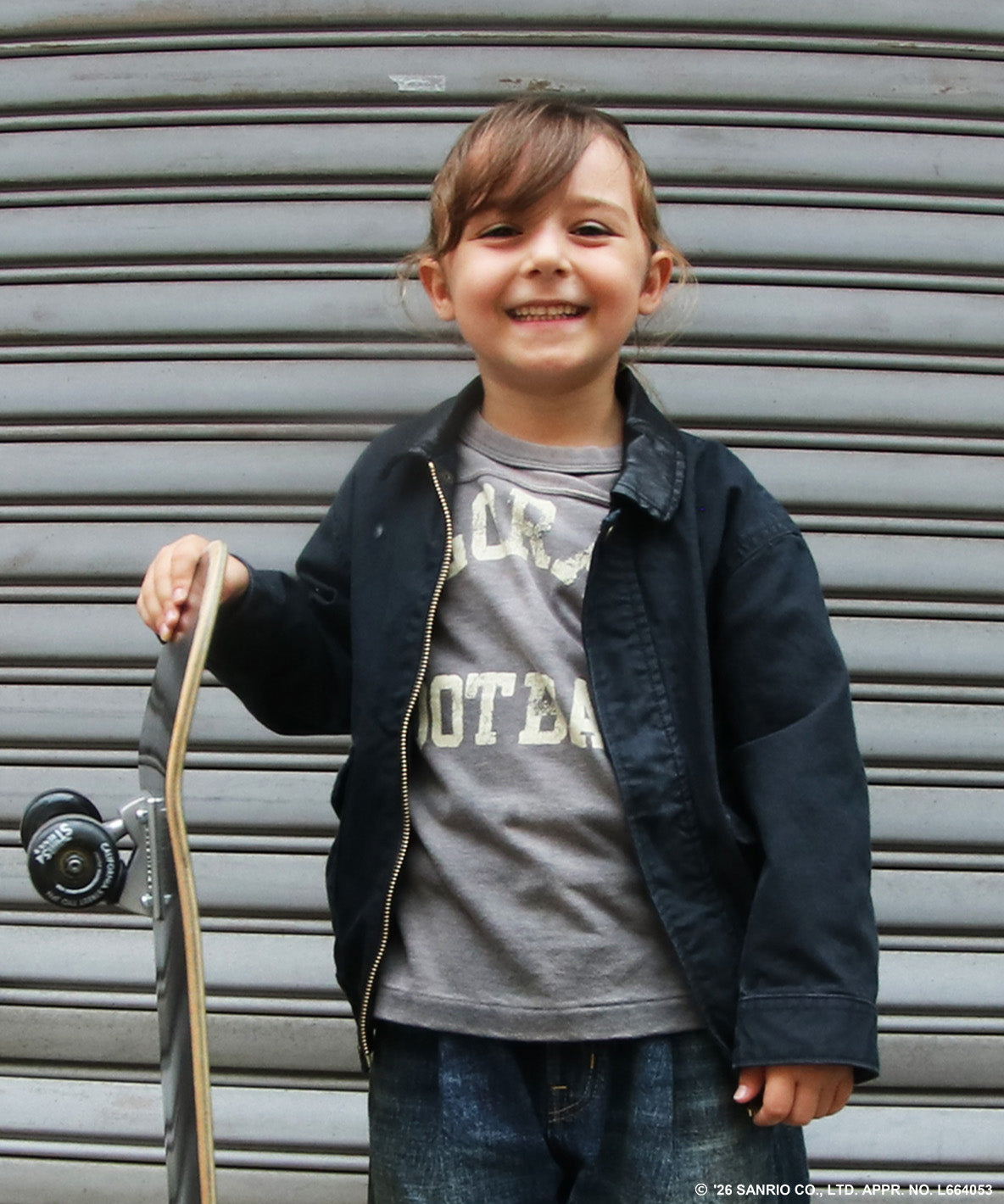 Sanrio Characters Sticker Printed Jacket