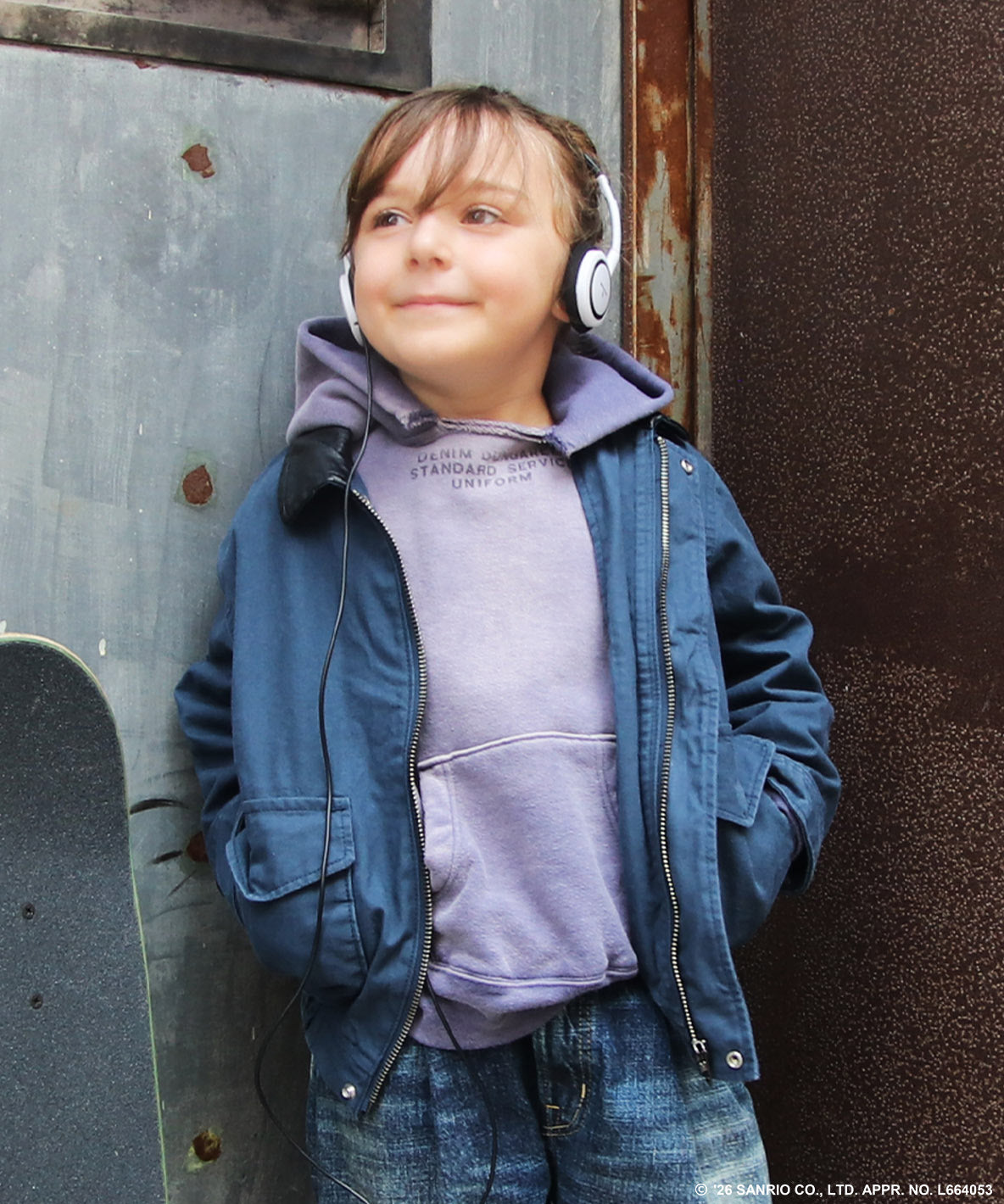 Sanrio Characters Sticker Printed Jacket