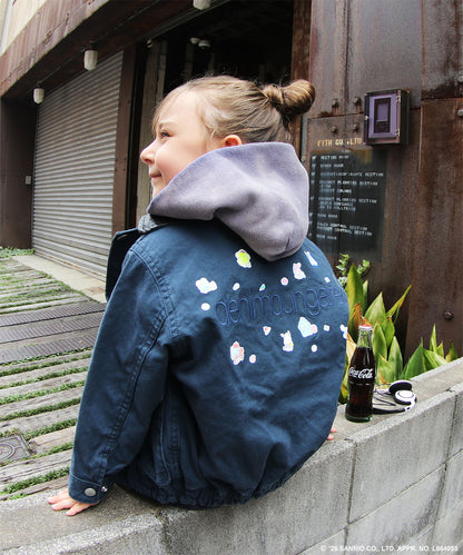Sanrio Characters Sticker Printed Jacket