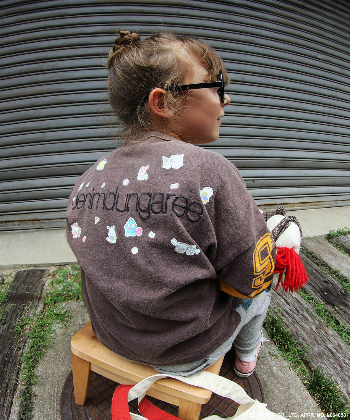 Sanrio Characters Sticker Printed Tee