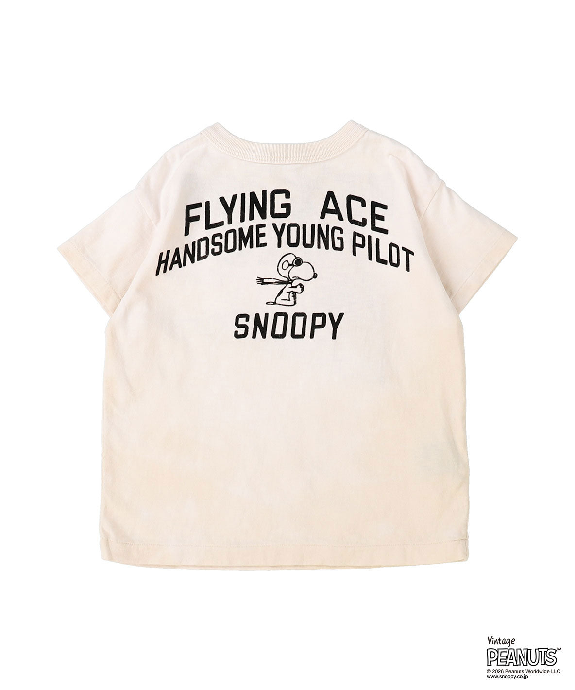 Vintage Cotton Jersey SNOOPY HERO Tee
