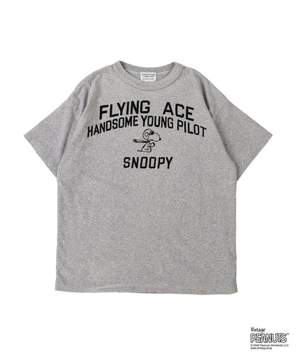 Vintage Cotton Jersey SNOOPY HERO Tee(LADIES)