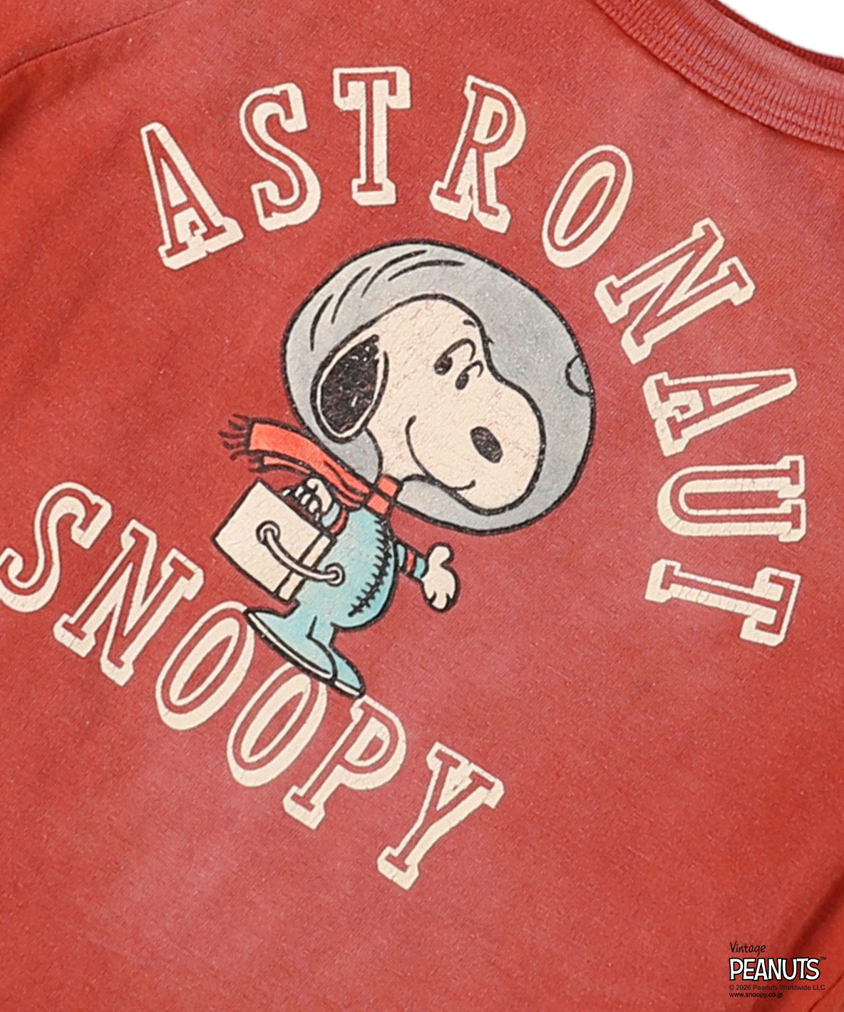 Vintage Cotton Jersey SNOOPY ASTRONAUT Tee