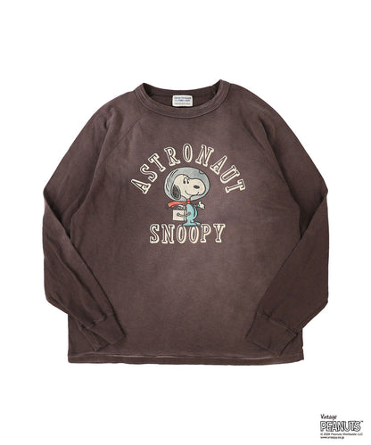 Vintage Cotton Jersey SNOOPY ASTRONAUT Tee(LADIES)