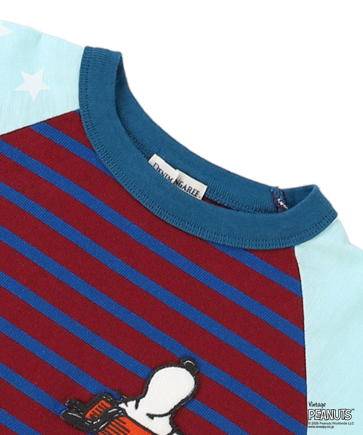 SNOOPY Striped Tee