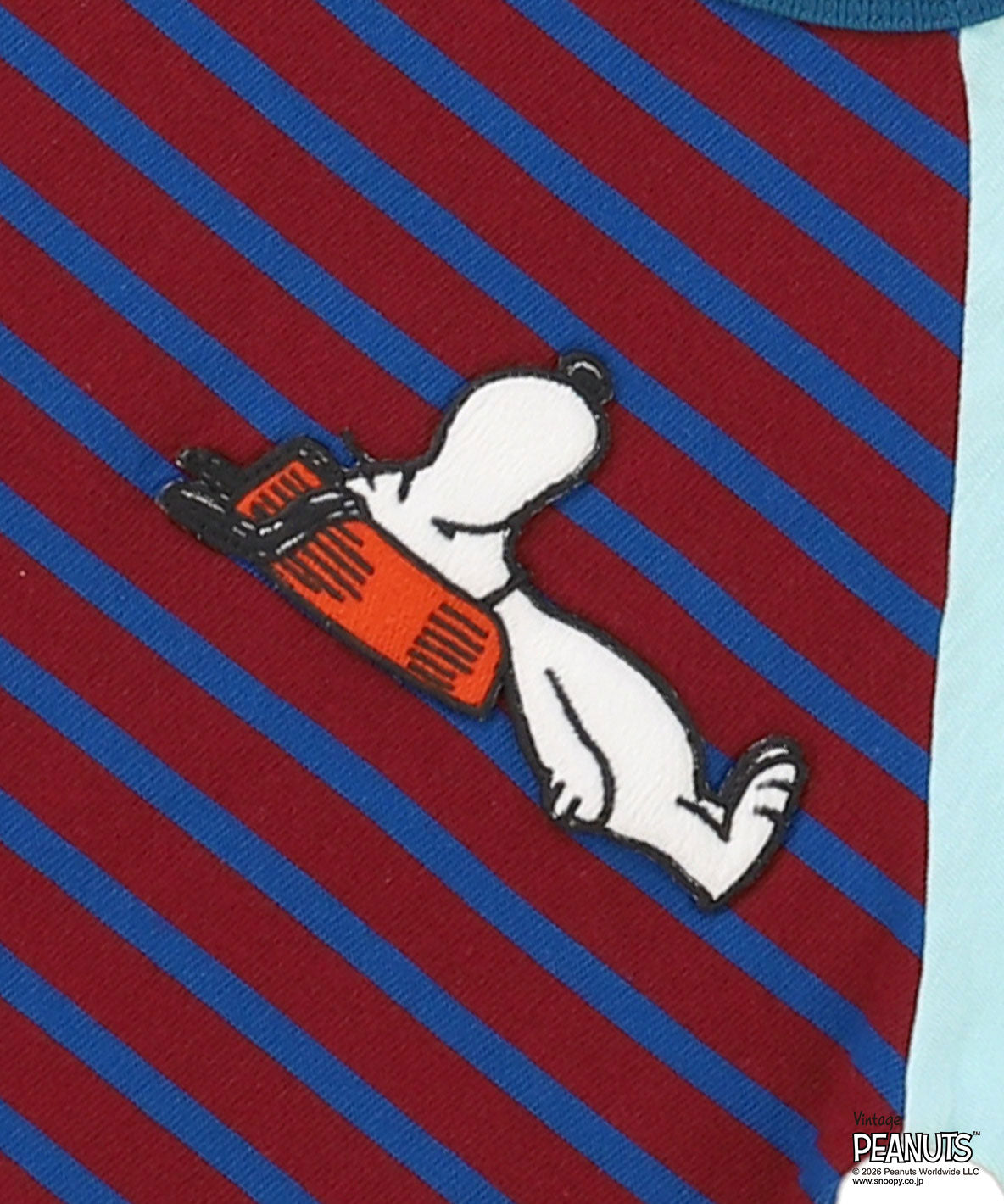 SNOOPY Striped Tee