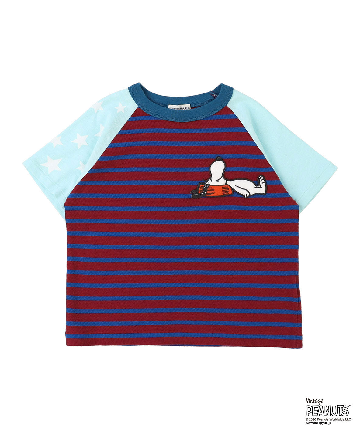 SNOOPY Striped Tee