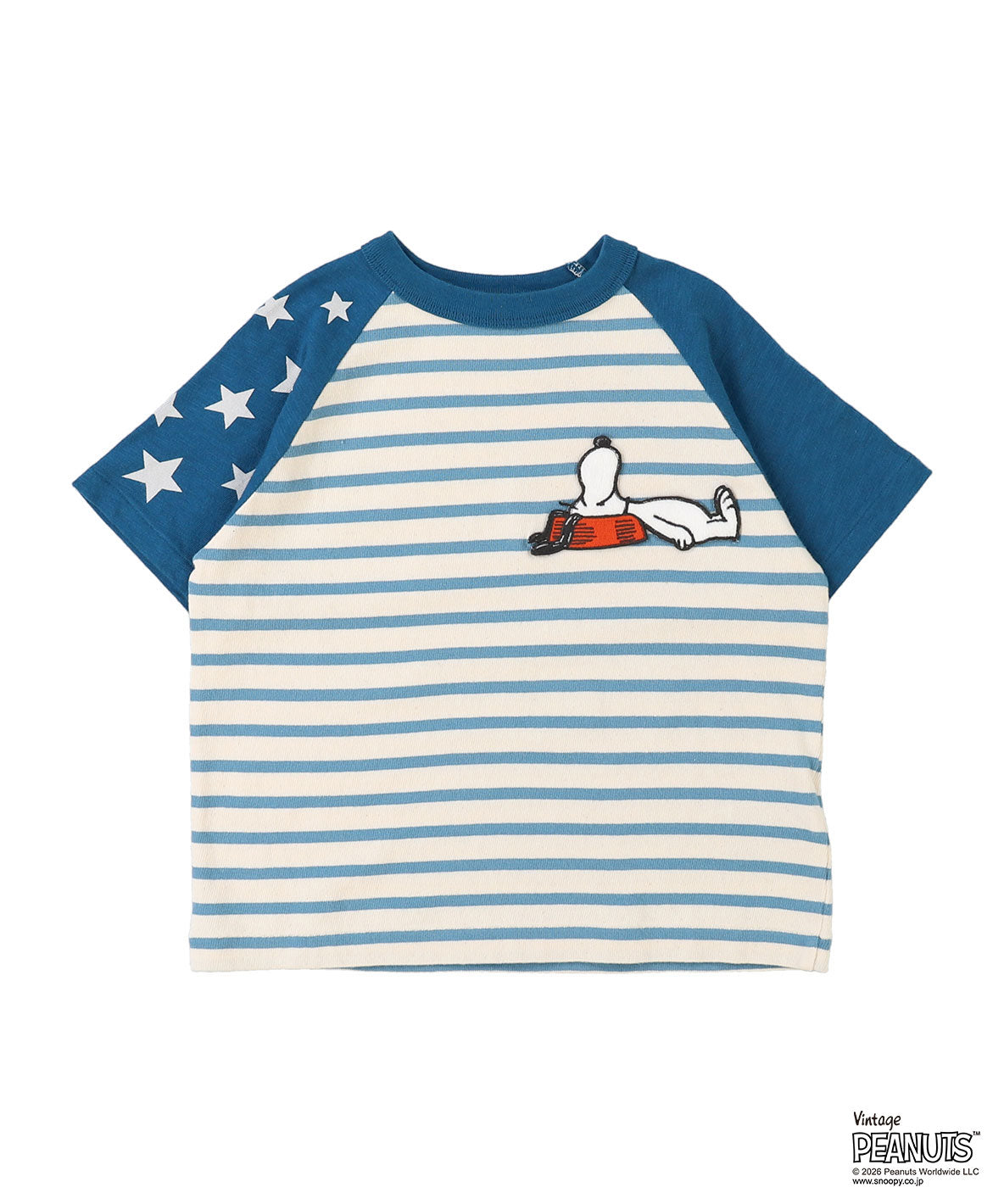 SNOOPY Striped Tee