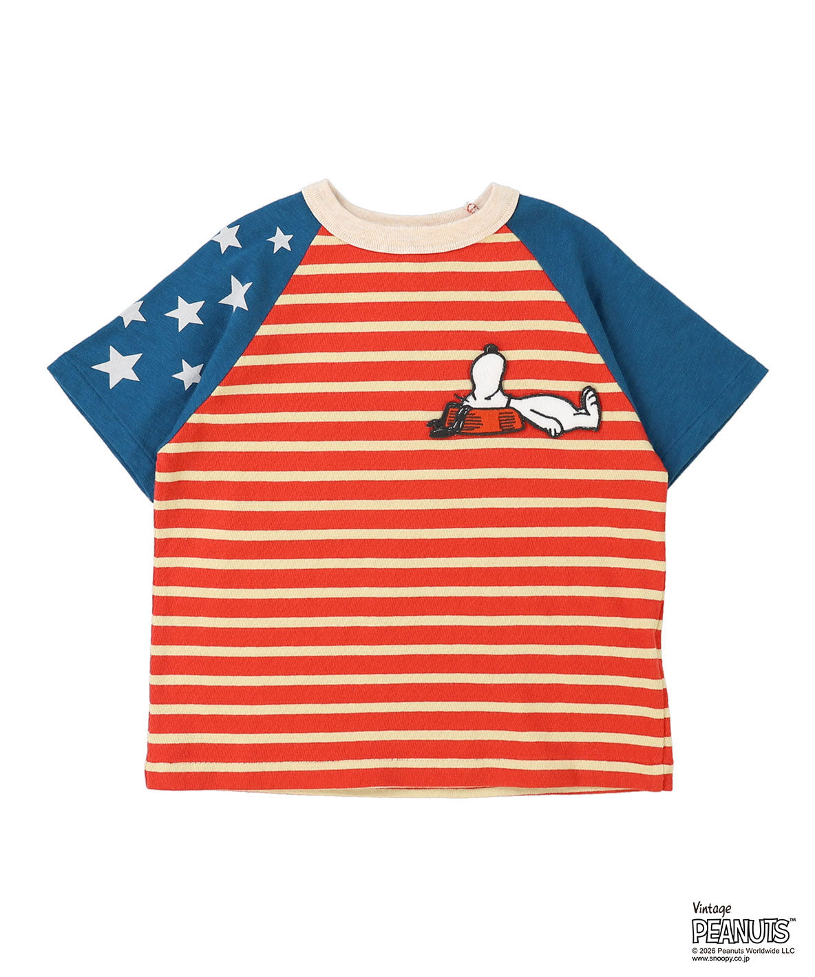 SNOOPY Striped Tee