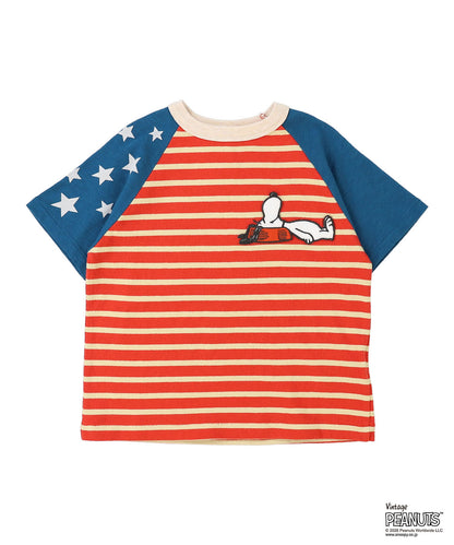 SNOOPY Striped Tee