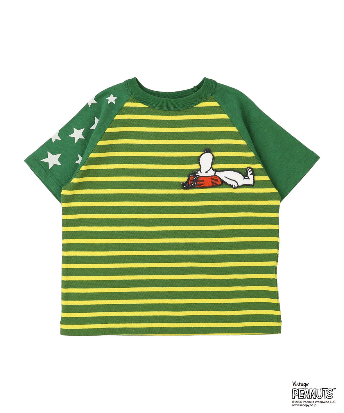 SNOOPY Striped Tee