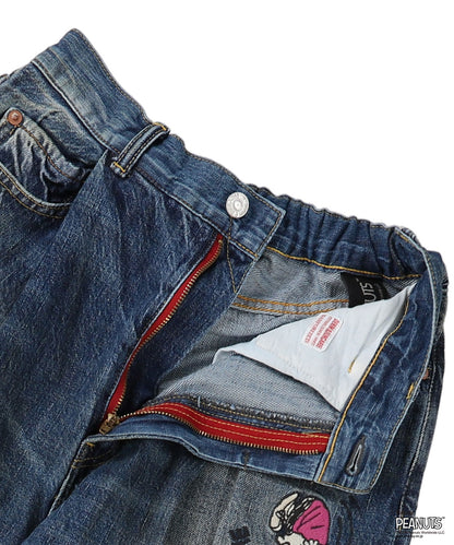 Airy Denim SNOOPY Long Pants(LADIES)