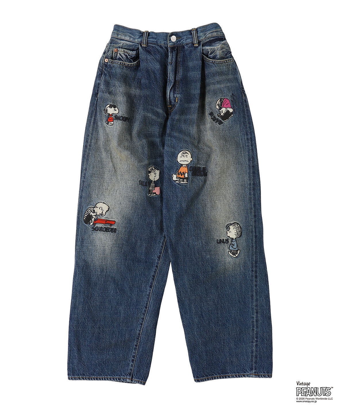 Airy Denim SNOOPY Long Pants(LADIES)