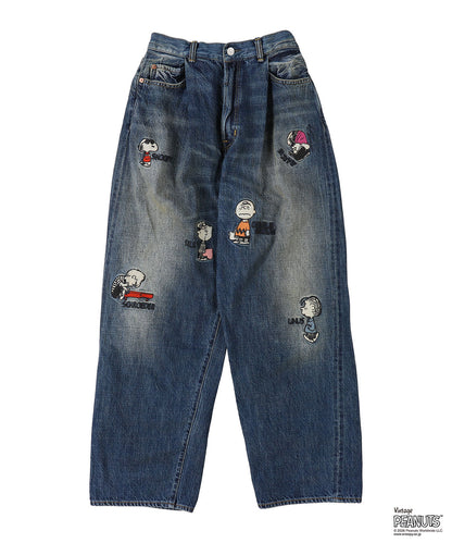 Airy Denim SNOOPY Long Pants(LADIES)