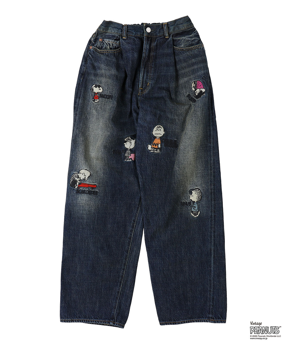 Airy Denim SNOOPY Long Pants(LADIES)