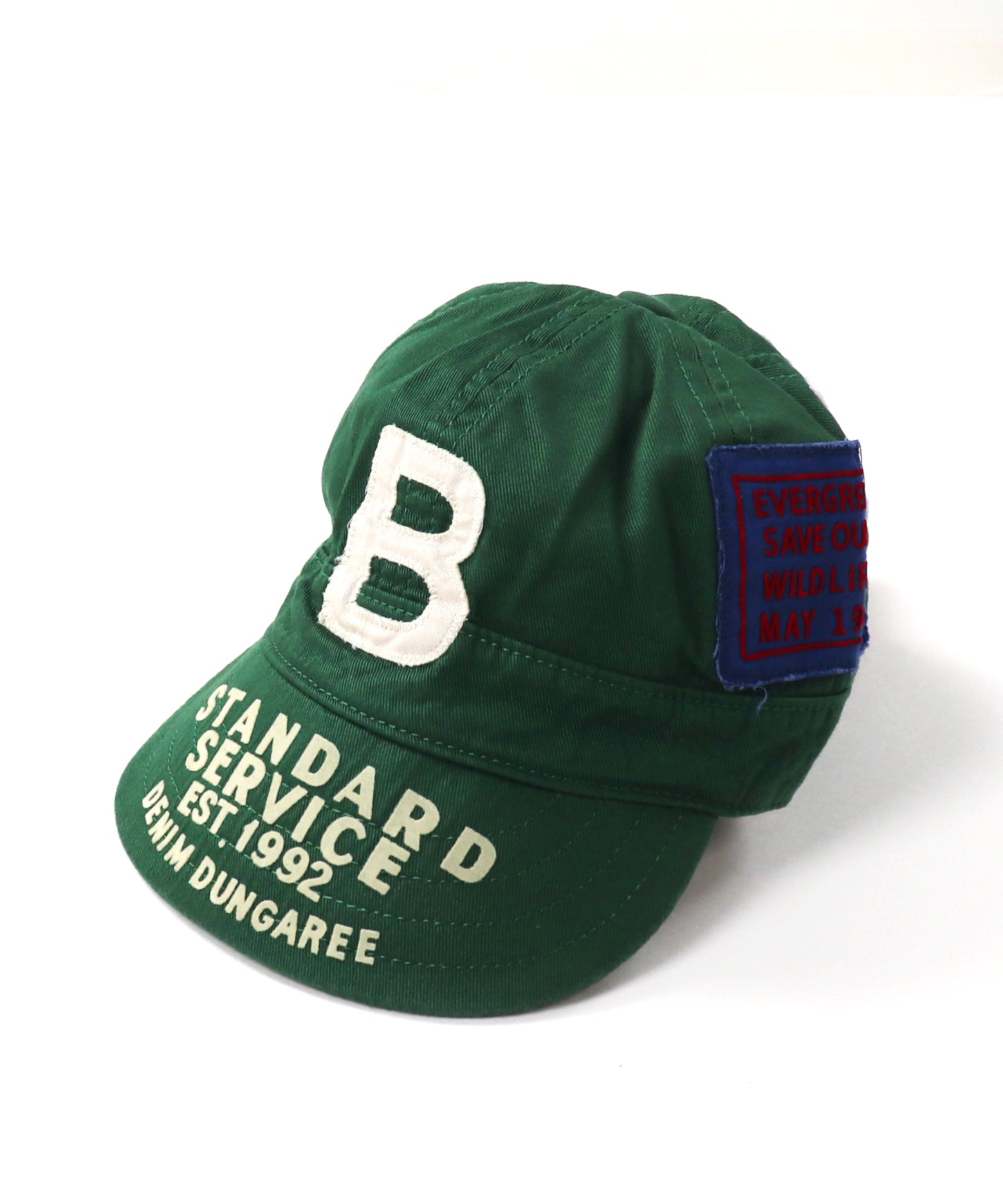 DENIM DUNGAREE Ｂパッチ　ワッペン　キャップ　58 Twill B Patch Cap – FITH ONLINE STORE