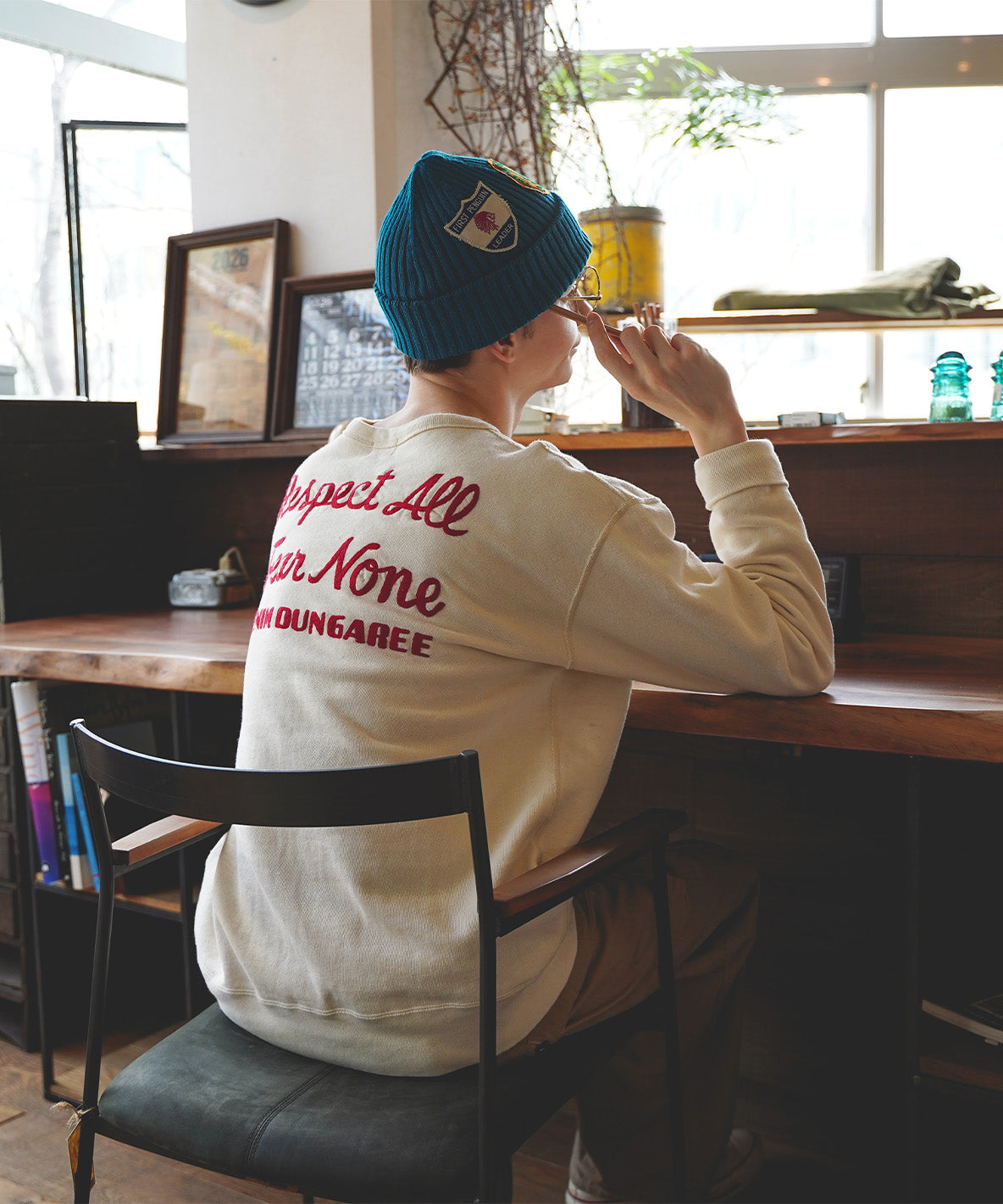 PENNIE Patch Knit Cap