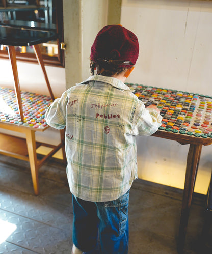 Plaid Scribble Shirt