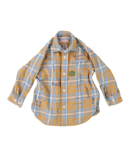 Plaid Scribble Shirt