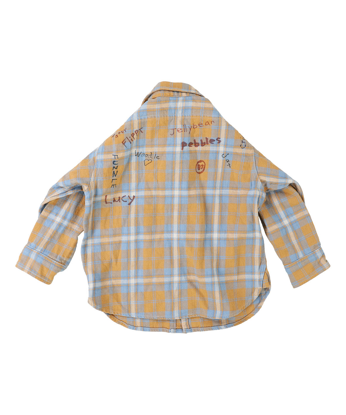 Plaid Scribble Shirt