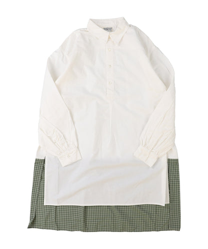 Popelin Grandpa Shirt(LADIES)