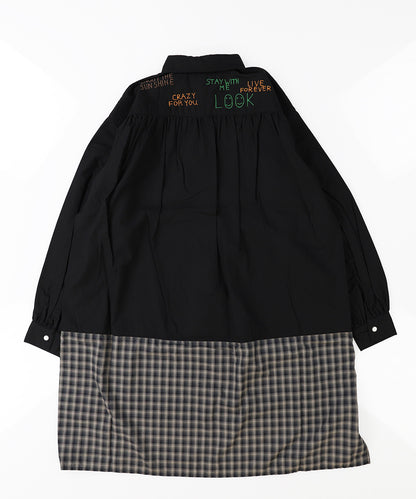 Popelin Grandpa Shirt(LADIES)
