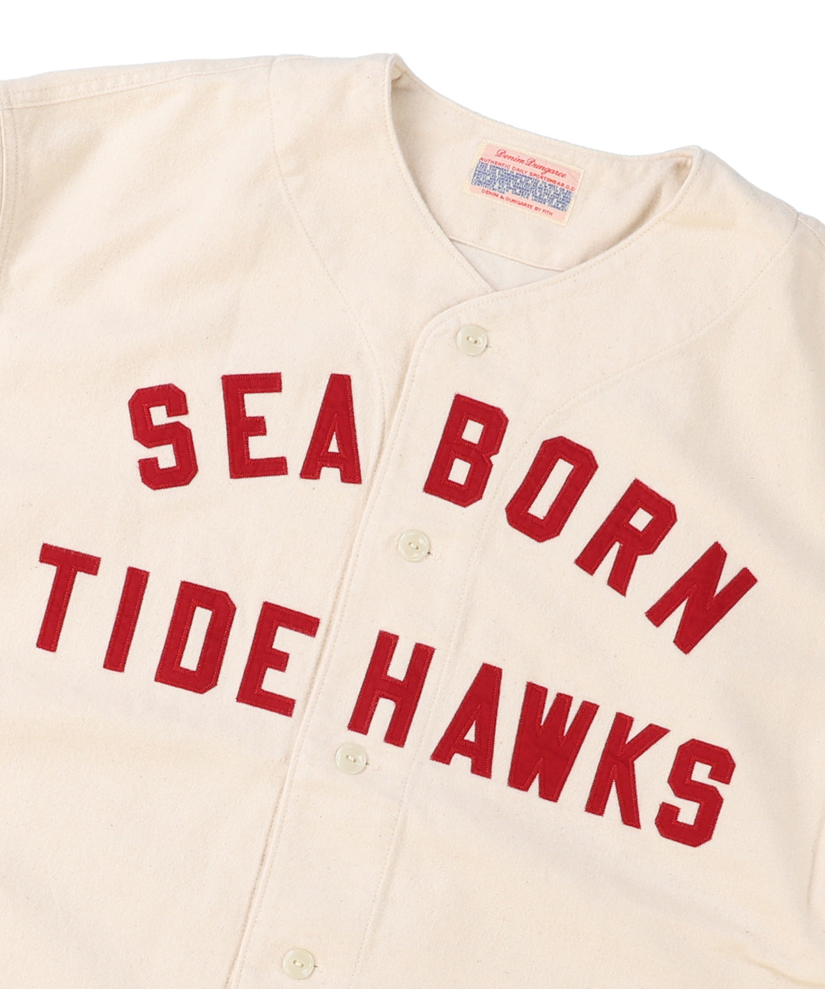 Cotton Flannel Baseball Shirt